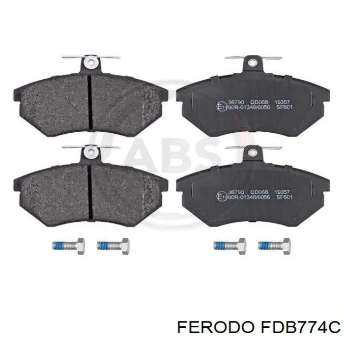 Колодки Ferodo FDB774C цена, от 17.68 USD