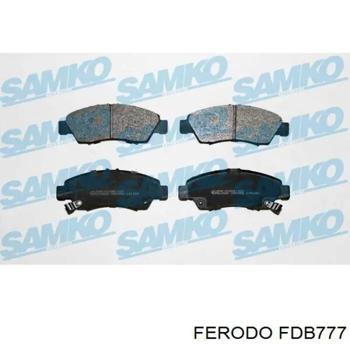 Колодки Ferodo FDB777 цена, от 22.32 USD