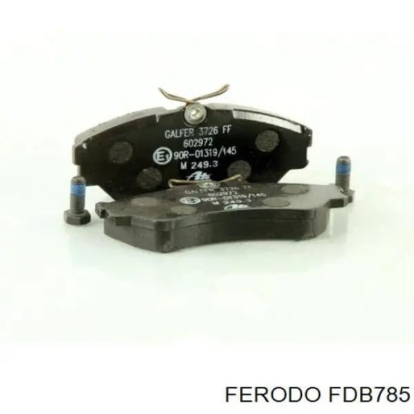 Передние тормозные колодки FDB785 Ferodo