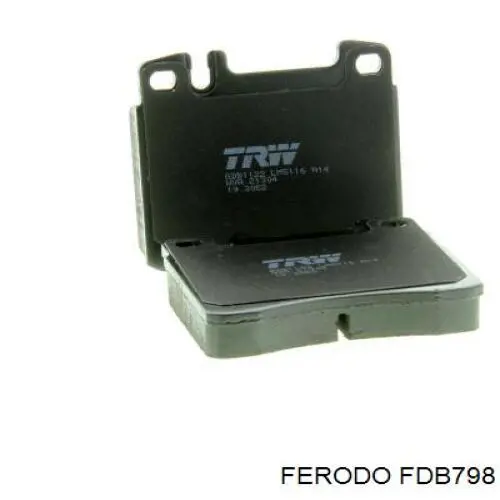 FDB798 Ferodo Колодки передние