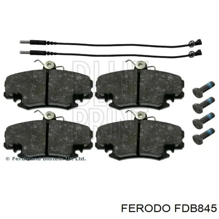 Купить FDB845 Ferodo Колодки тормозные