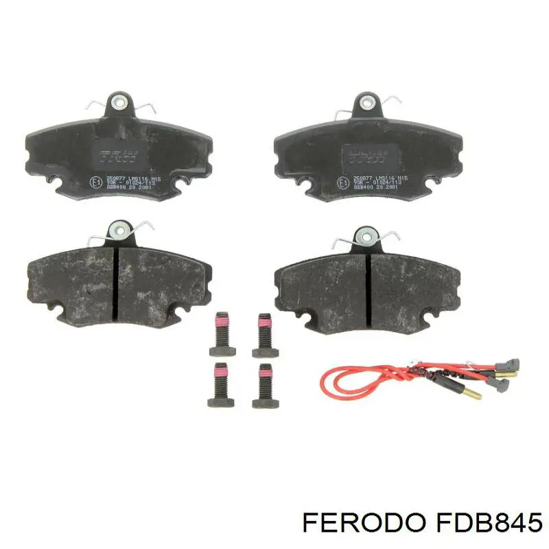 Колодки Ferodo FDB845 цена, от 19.88 USD