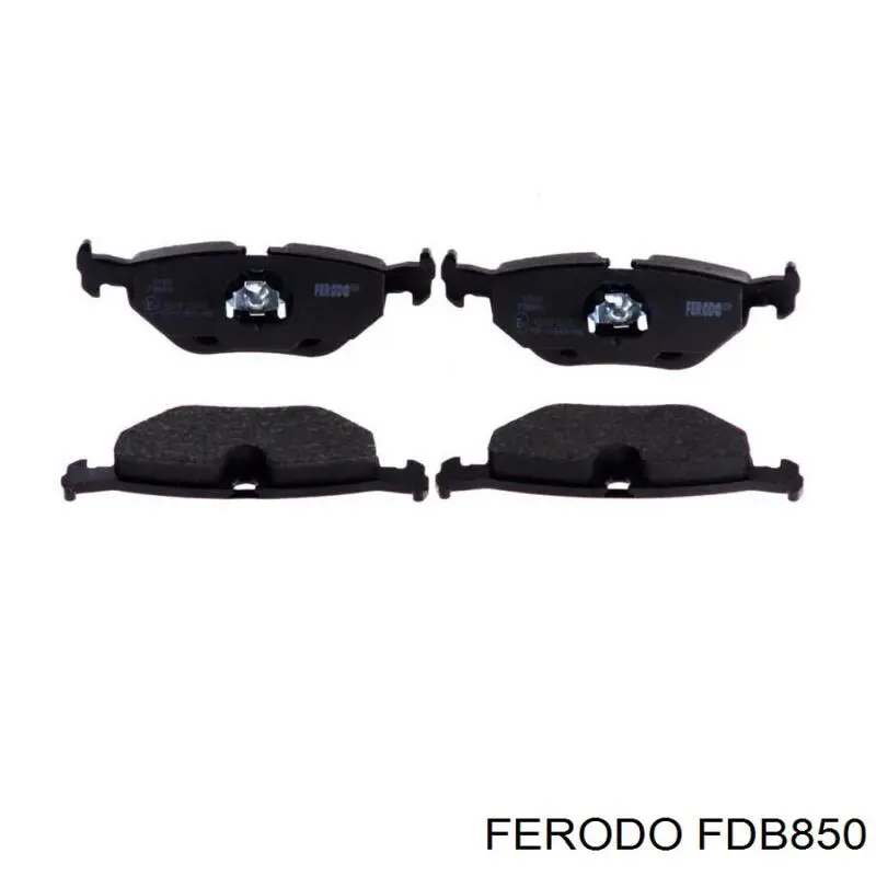 FDB850 Ferodo колодки тормозные задние дисковые