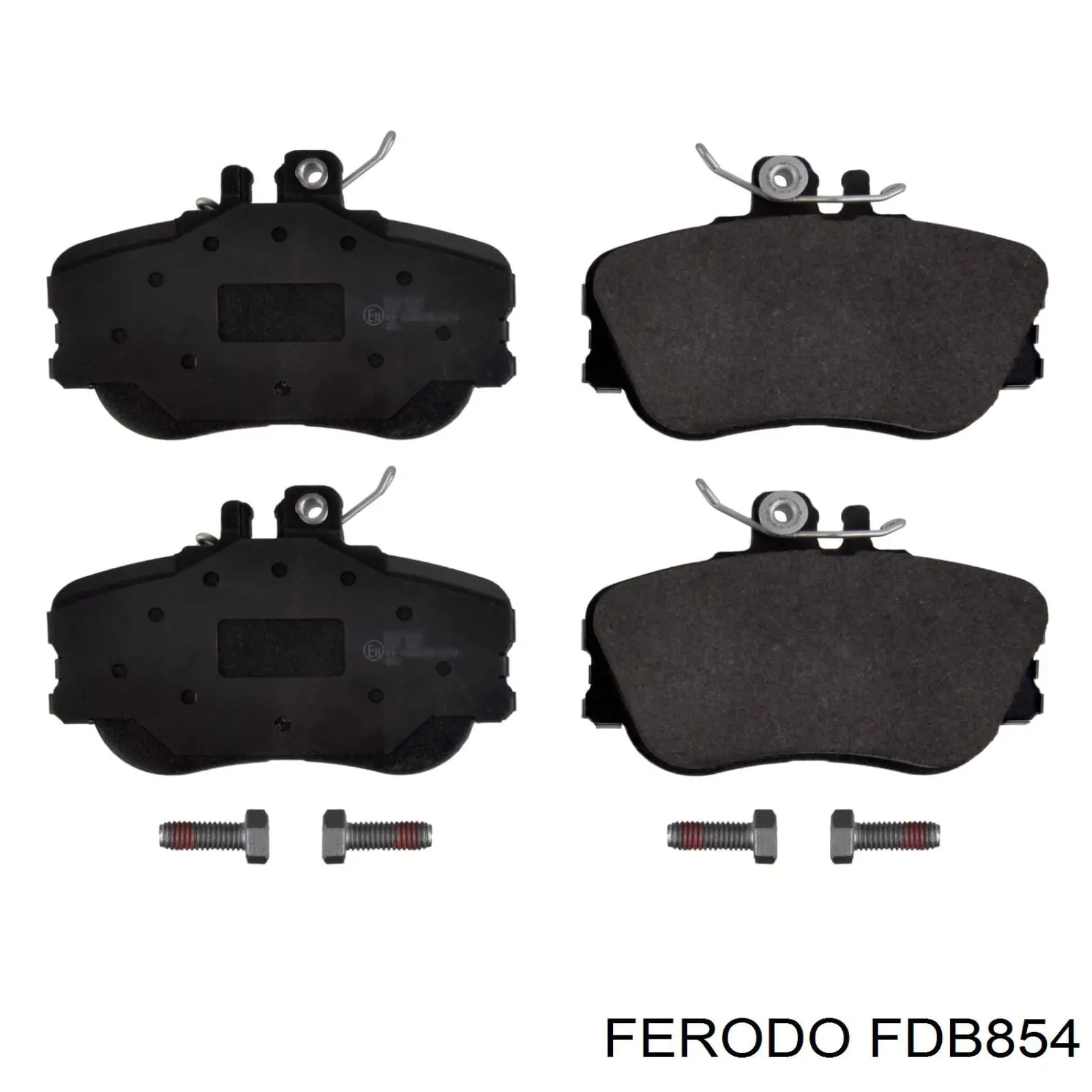 Передние тормозные колодки FDB854 Ferodo