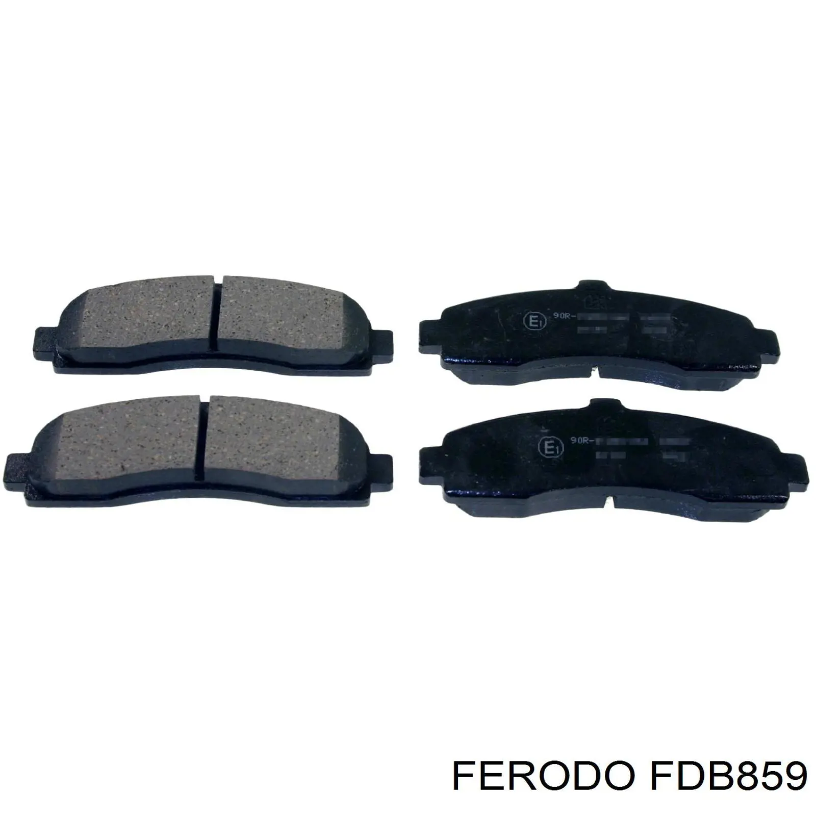 Передние тормозные колодки FDB859 Ferodo