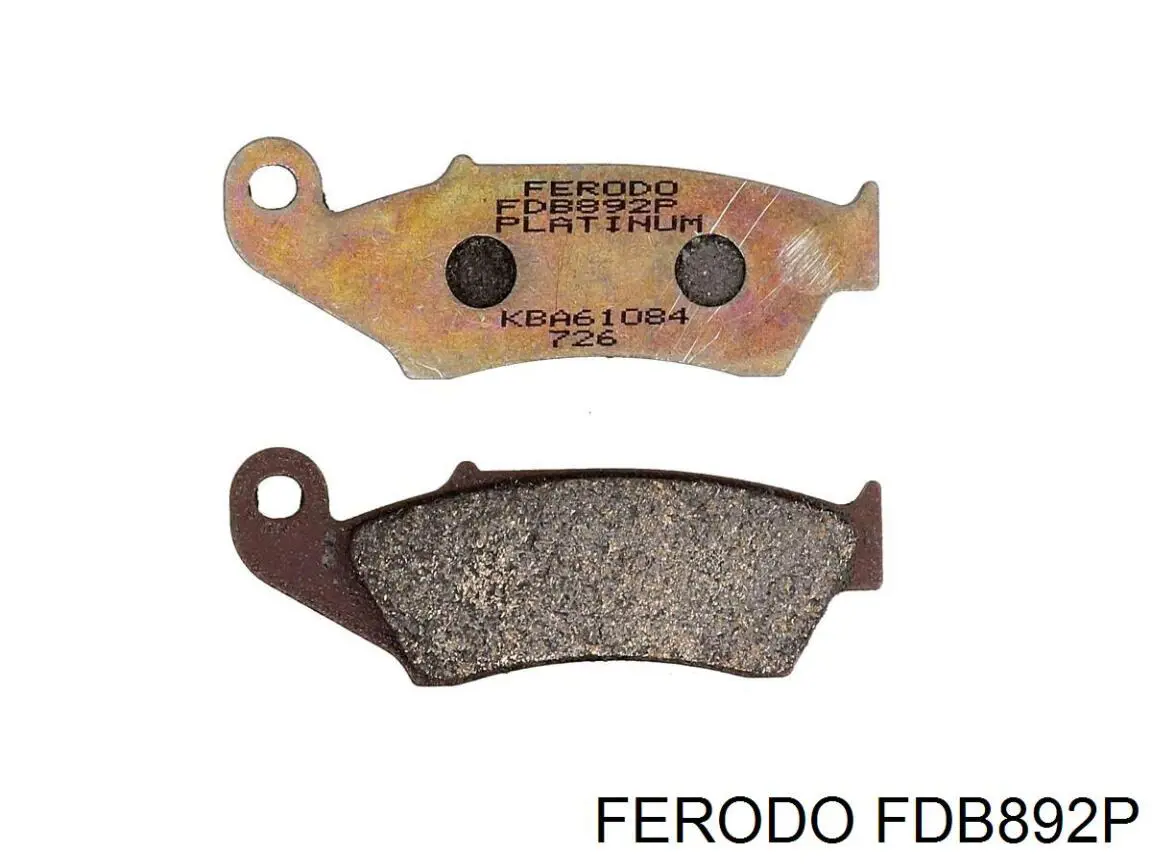 Колодки Ferodo FDB892P цена, от 23.29 USD