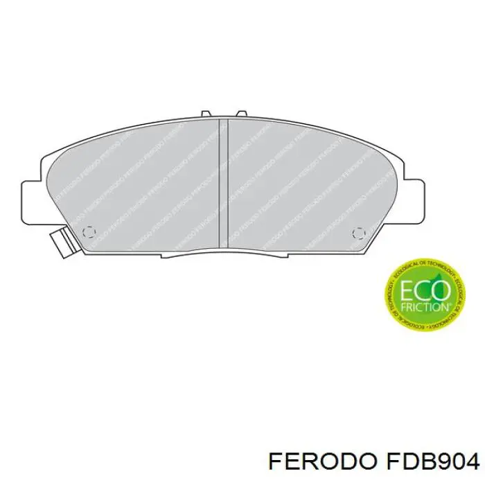 Колодки Ferodo FDB904 цена, от 30.93 USD