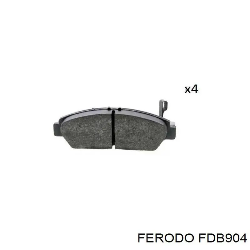 Купить FDB904 Ferodo Колодки тормозные