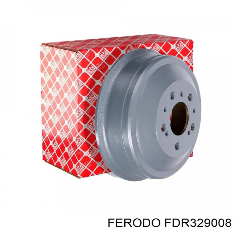 Freno de tambor trasero FDR329008 Ferodo