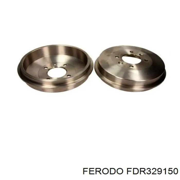 Freno de tambor trasero FDR329150 Ferodo