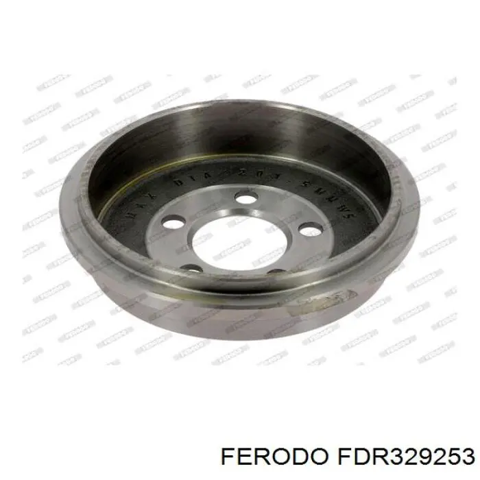 FDR329253 Ferodo барабан тормозной задний