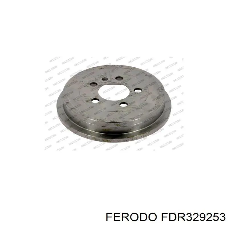 Freno de tambor trasero FDR329253 Ferodo