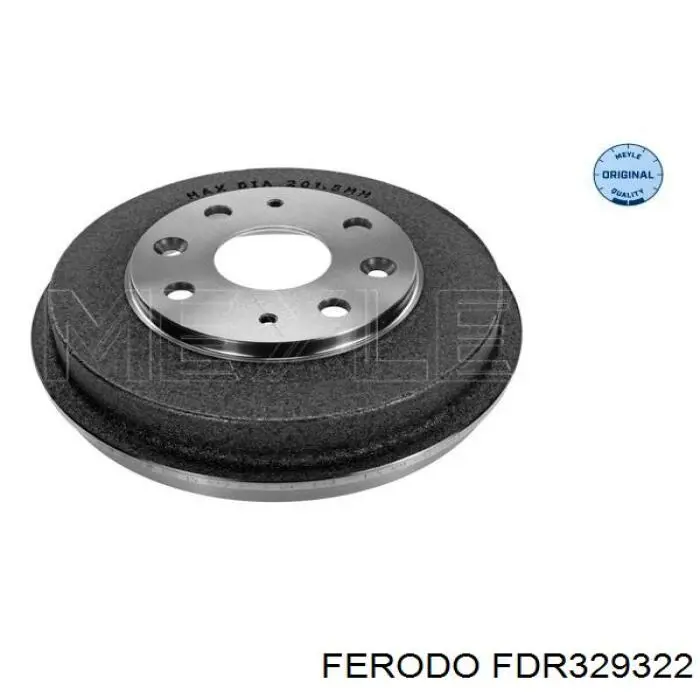 FDR329322 Ferodo барабан тормозной задний