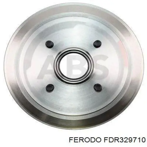 Freno de tambor trasero FDR329710 Ferodo