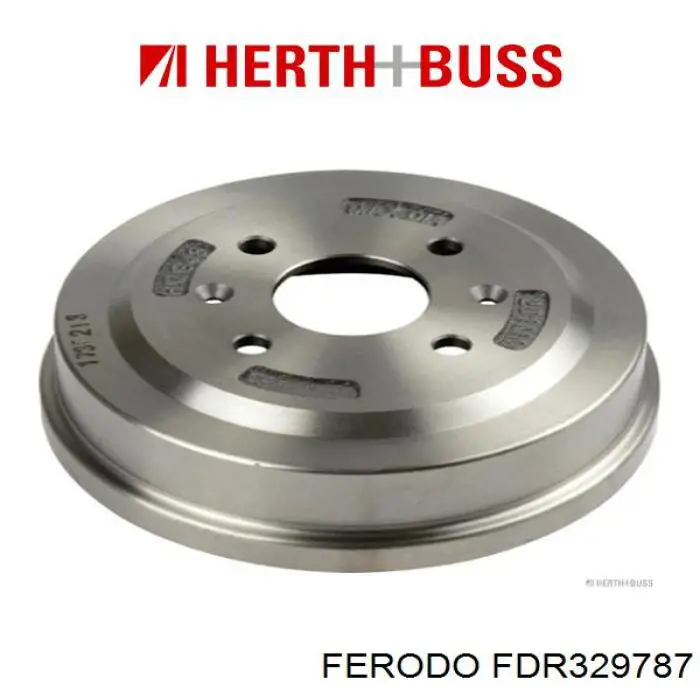 Тормозной барабан FDR329787 Ferodo