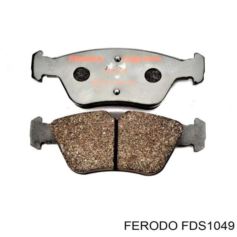 FDS1049 Ferodo колодки тормозные передние дисковые