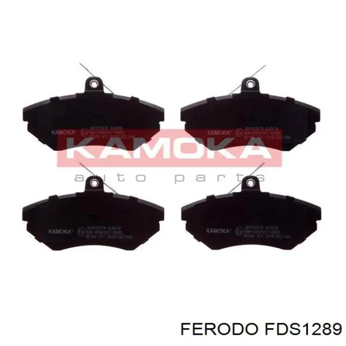 FDS1289 Ferodo колодки тормозные передние дисковые