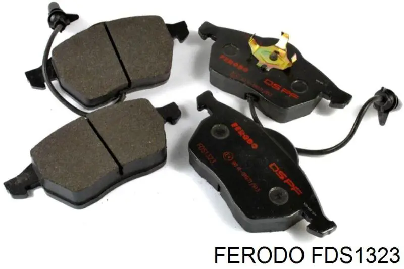 FDS1323 Ferodo колодки тормозные передние дисковые