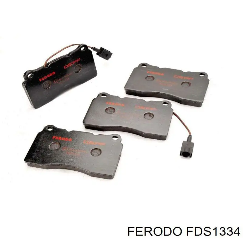FDS1334 Ferodo передние тормозные колодки