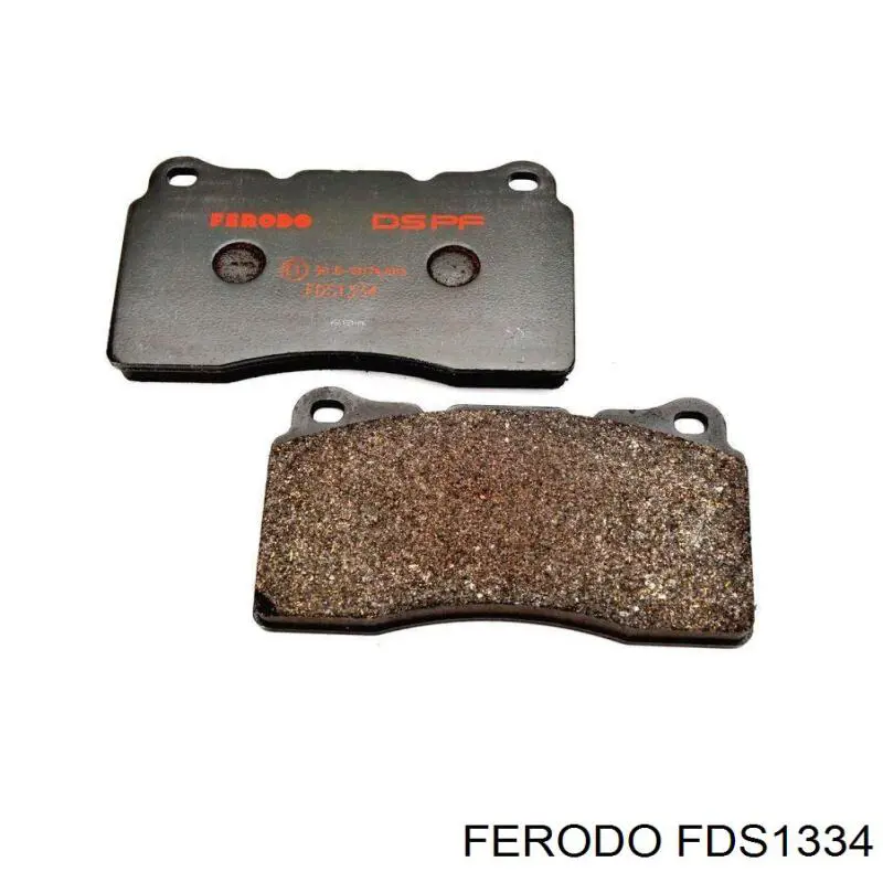 Передние тормозные колодки FDS1334 Ferodo