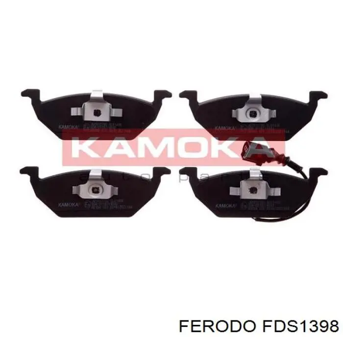 FDS1398 Ferodo Колодки передние