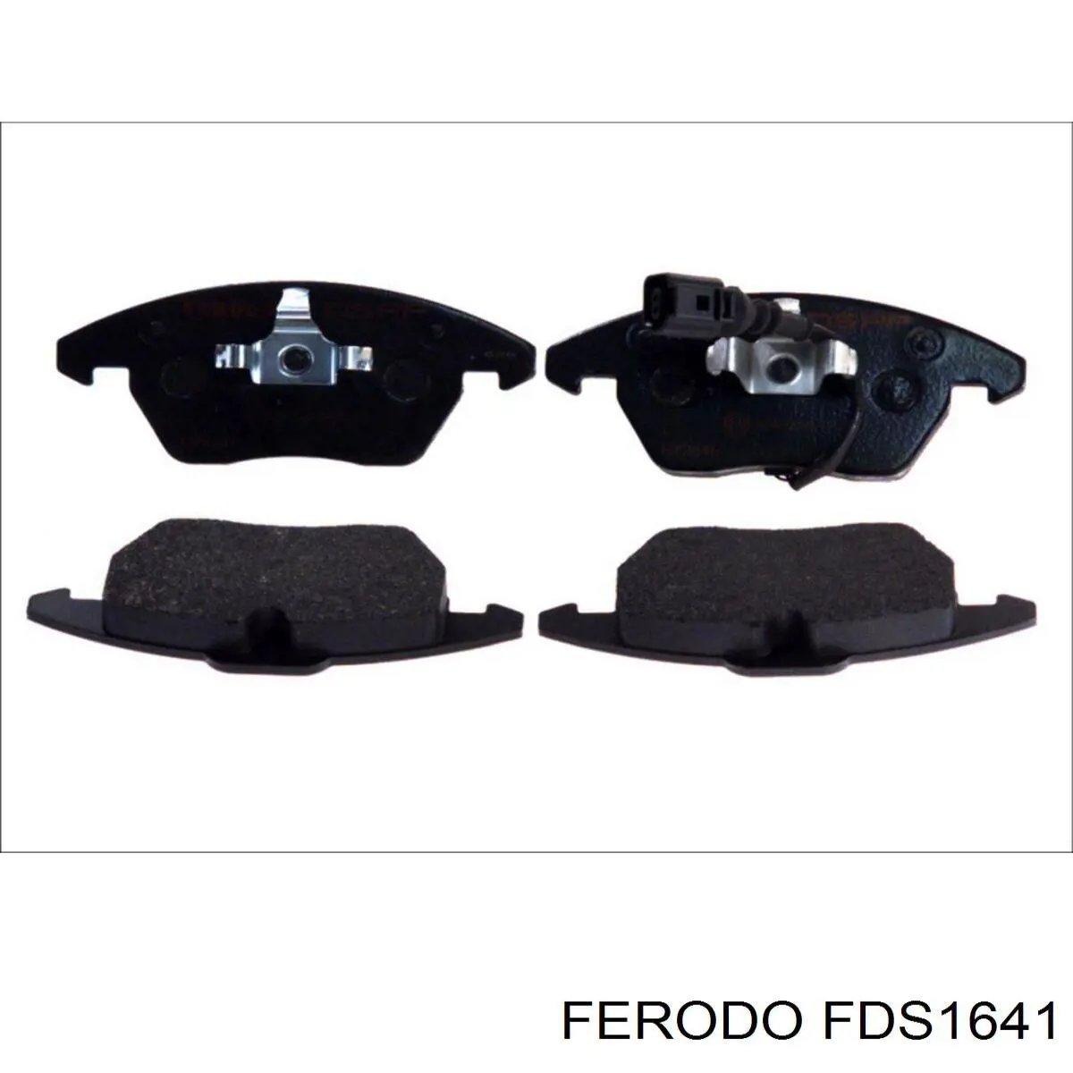 FDS1641 Ferodo колодки тормозные передние дисковые