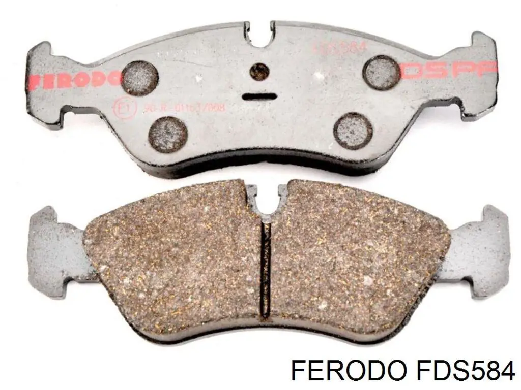 FDS584 Ferodo Колодки передние