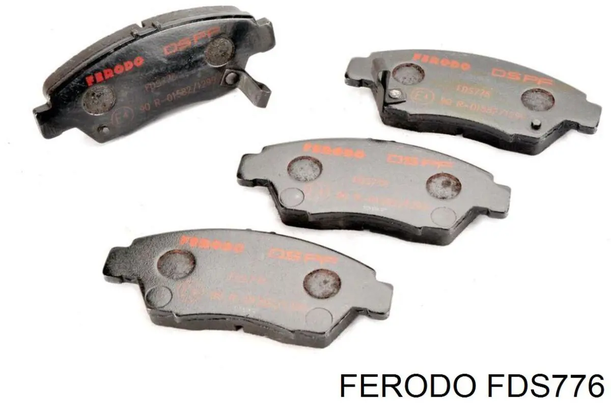 FDS776 Ferodo колодки тормозные передние дисковые