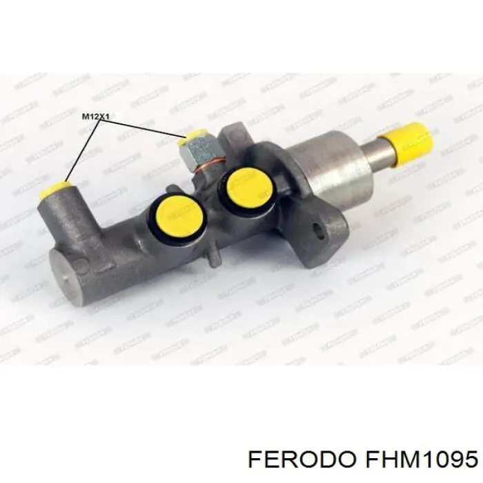 Цилиндр тормозной главный Ferodo FHM1095