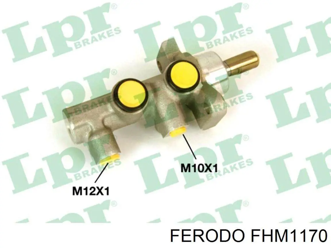 Цилиндр тормозной главный Ferodo FHM1170