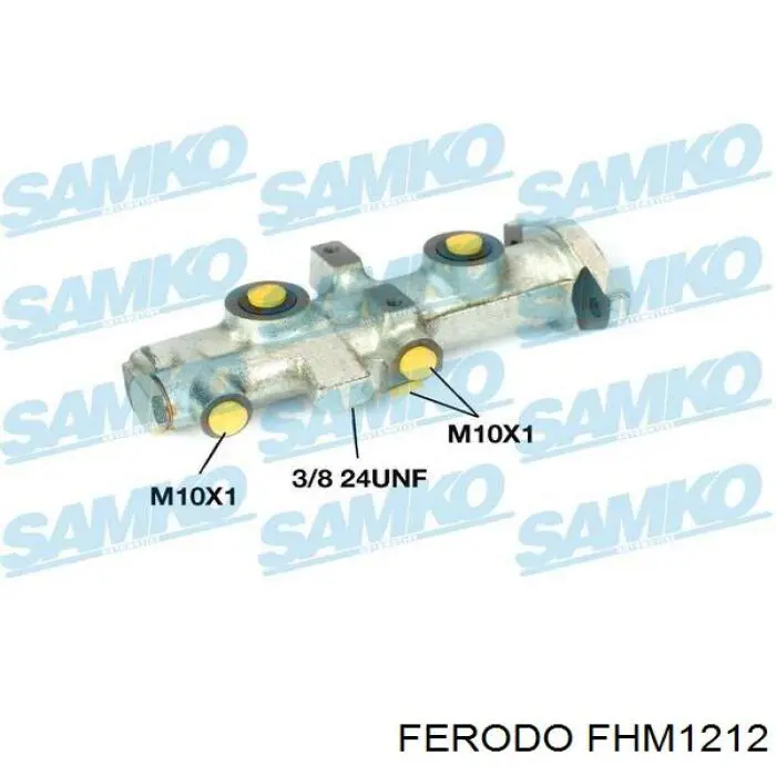 Cilindro principal de freno FHM1212 Ferodo