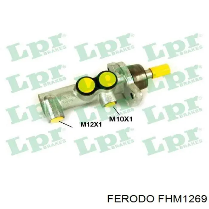 FHM1269 Ferodo цилиндр тормозной главный