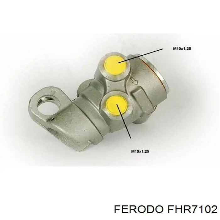 Регулятор давления тормозов (регулятор тормозных сил) Ferodo FHR7102