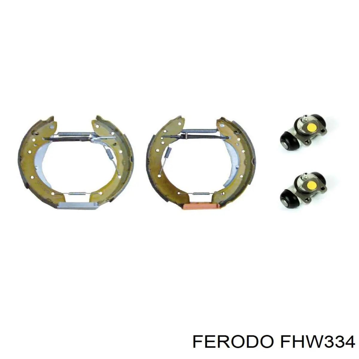 FHW334 Ferodo цилиндр тормозной колесный рабочий задний