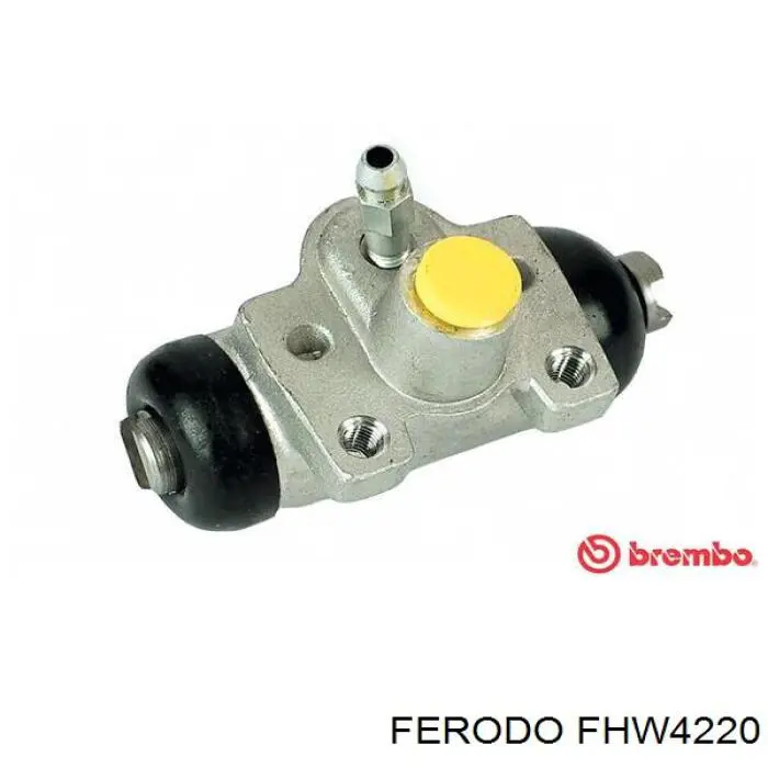 FHW4220 Ferodo цилиндр тормозной колесный рабочий задний