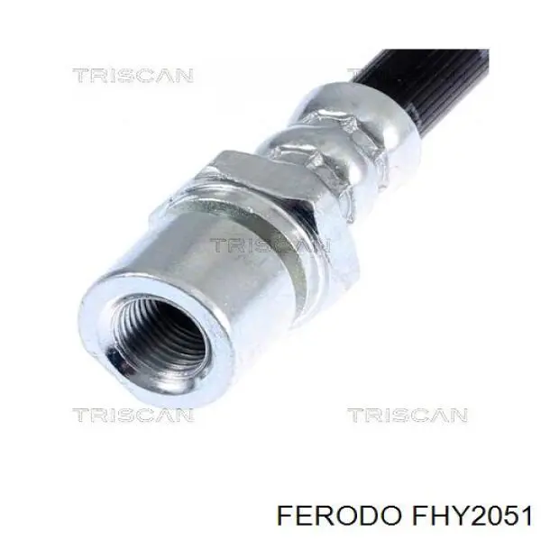 FHY2051 Ferodo Гибкая тормозная трубка задняя