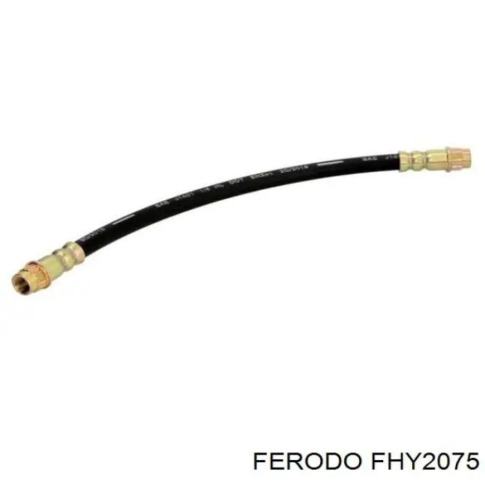 Tubo flexible de frenos trasero FHY2075 Ferodo