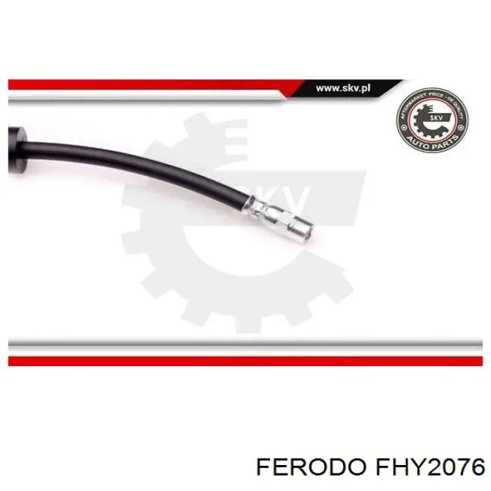 Шланг тормозной передний Ferodo FHY2076 цена, от 5.36 USD