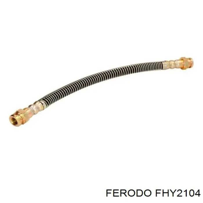 Tubo flexible de frenos trasero derecho FHY2104 Ferodo