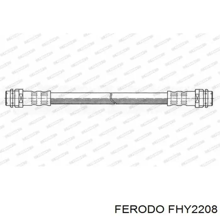 Задний тормозной шланг FHY2208 Ferodo