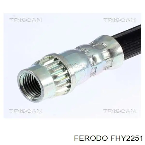 FHY2251 Ferodo шланг тормозной задний