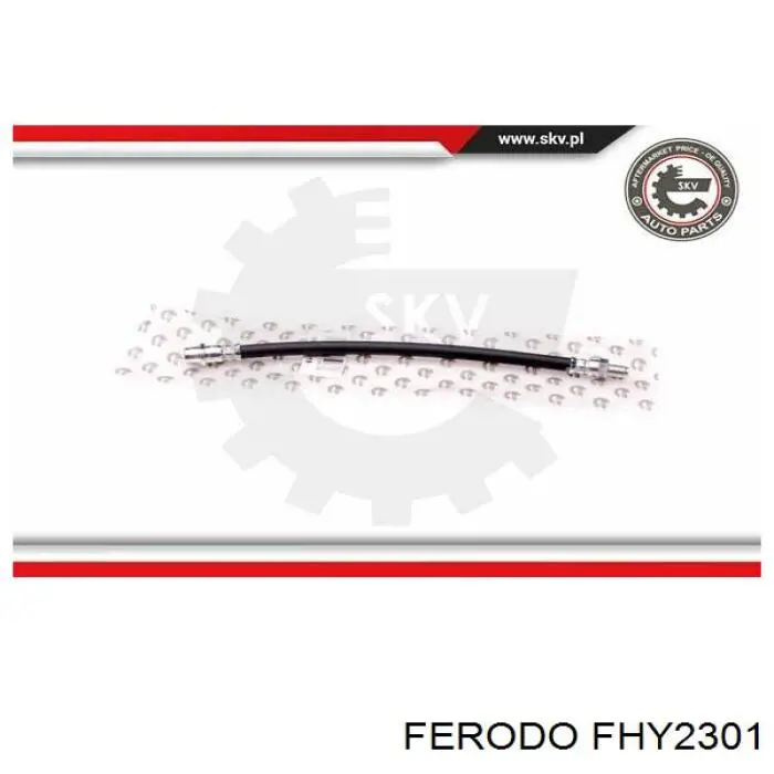 Tubo flexible de frenos trasero FHY2301 Ferodo