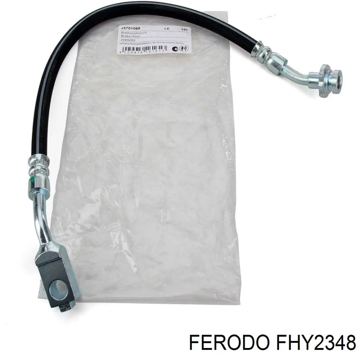 FHY2348 Ferodo шланг тормозной передний правый