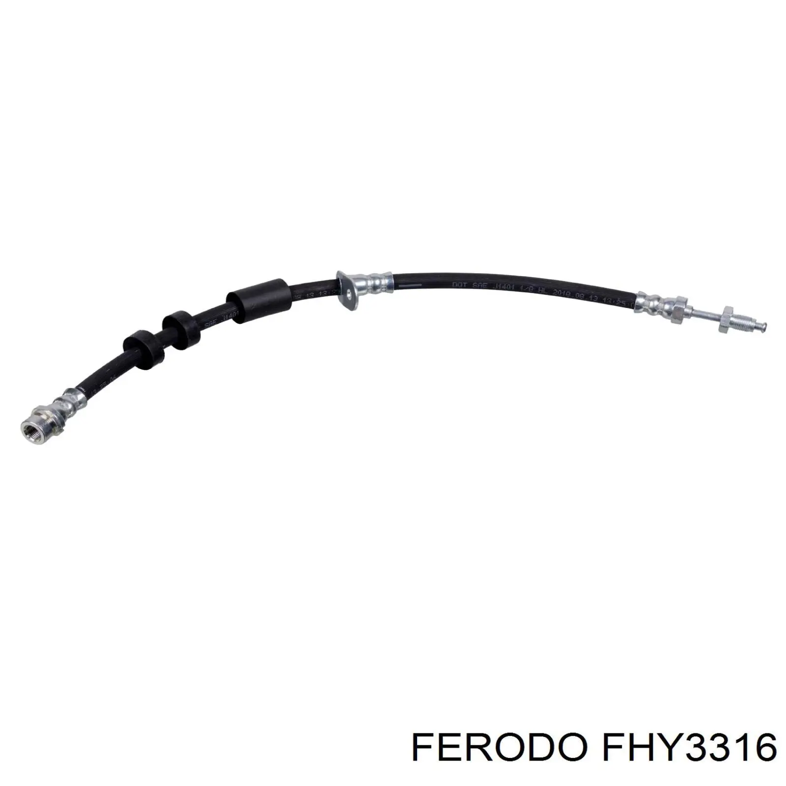 Шланг тормозной передний FHY3316 Ferodo