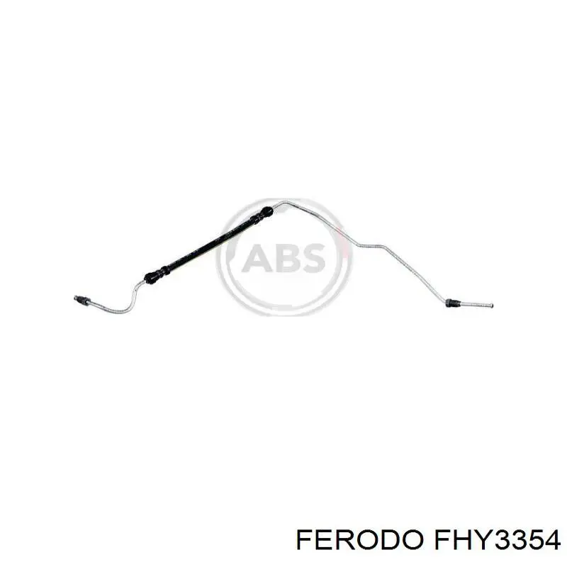 Tubo flexible de frenos trasero izquierdo FHY3354 Ferodo