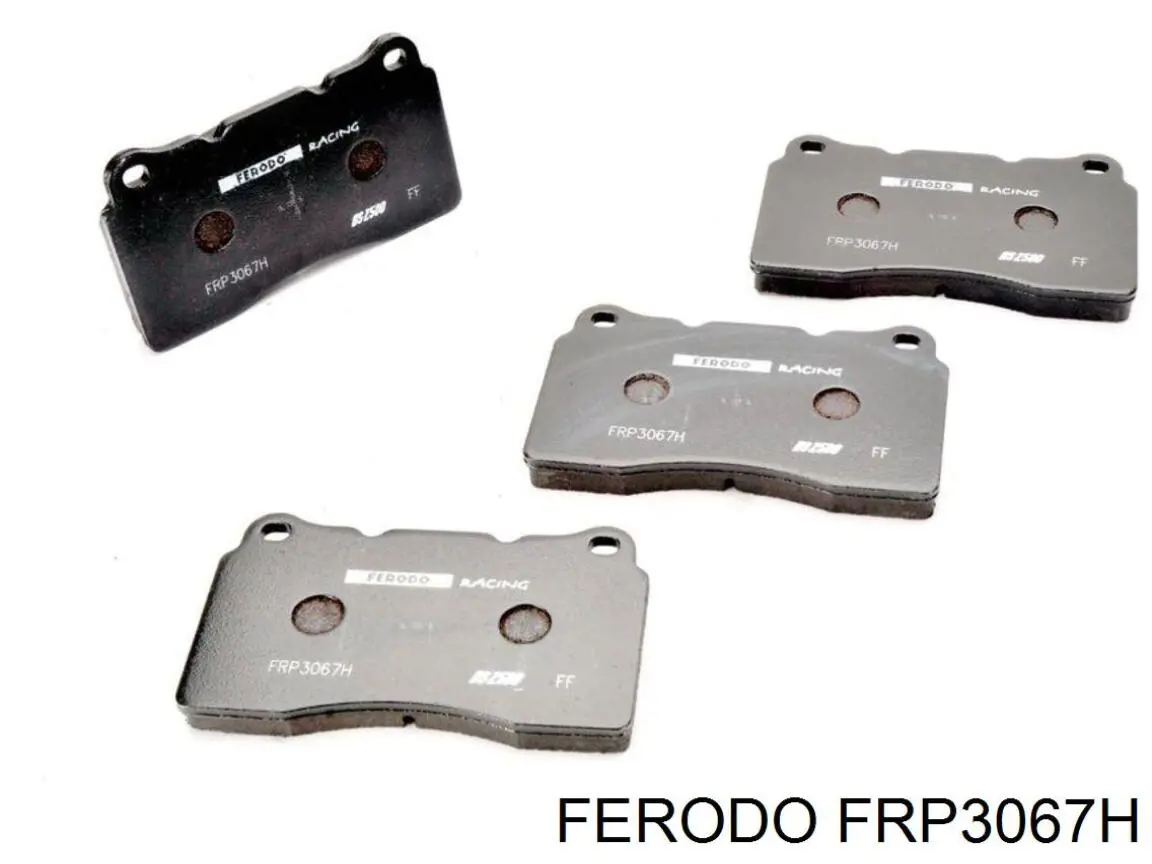 FRP3067H Ferodo колодки тормозные передние дисковые