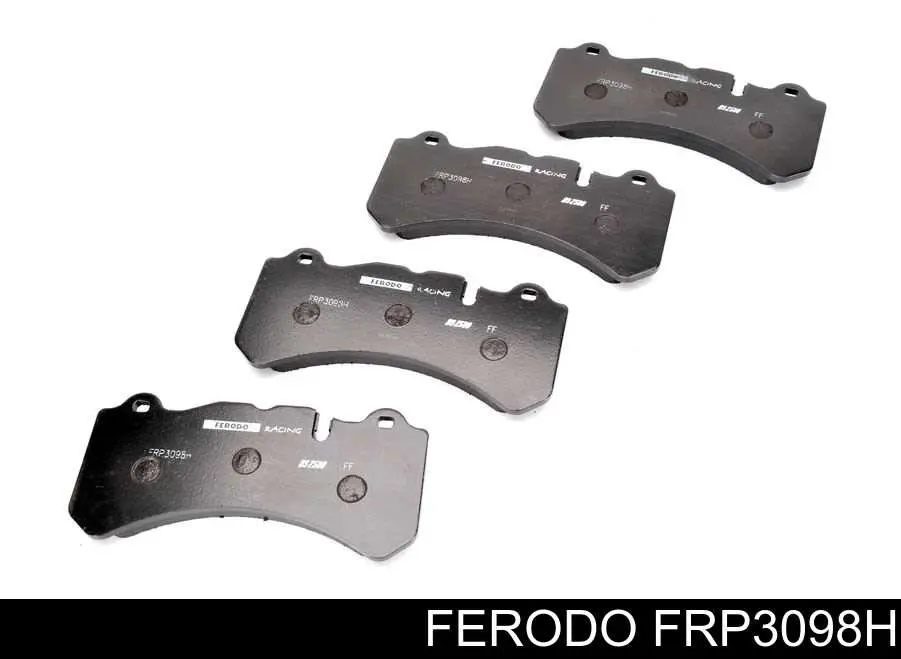 Передние тормозные колодки FRP3098H Ferodo