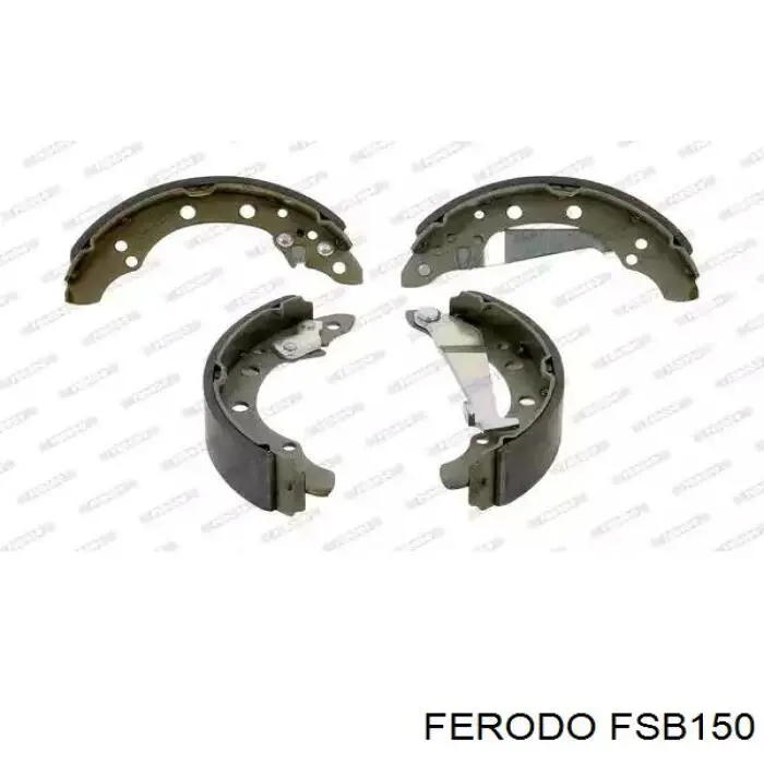 FSB150 Ferodo колодки тормозные задние барабанные