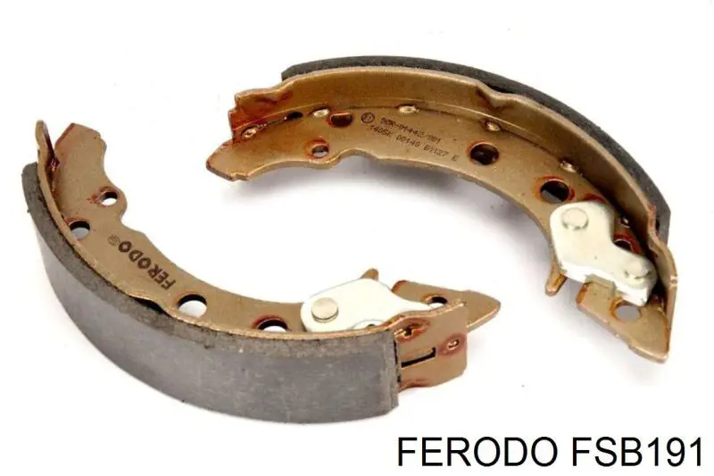 Задние барабанные колодки FSB191 Ferodo