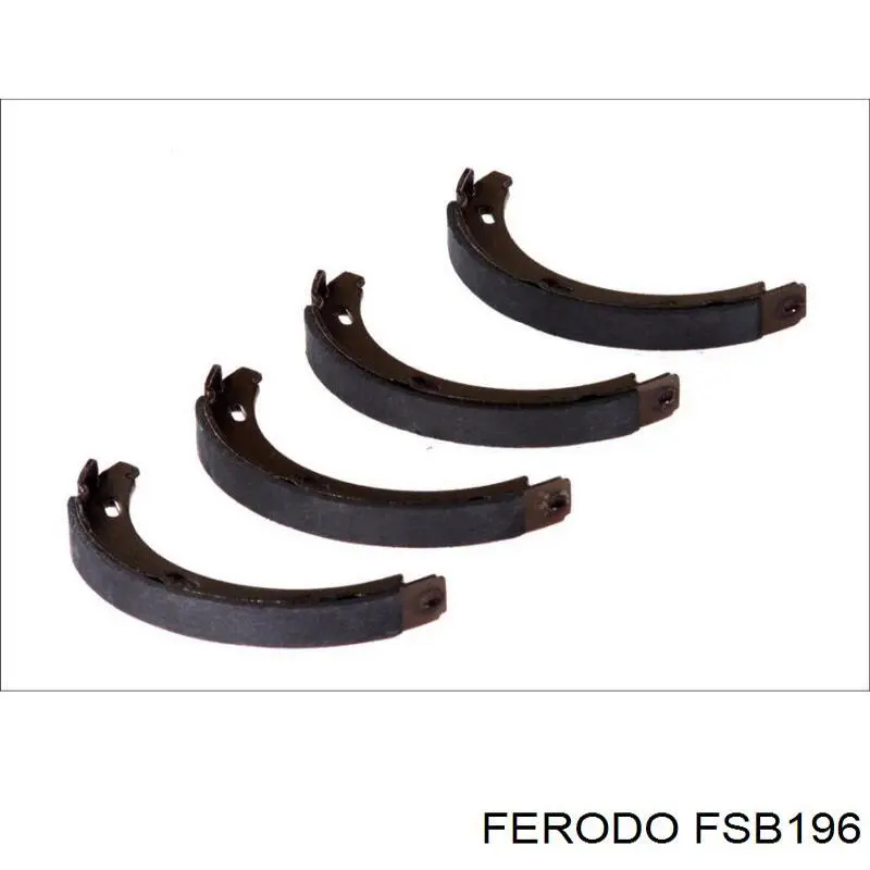 Тормозные колодки стояночного тормоза Ferodo FSB196 цена, от 21.19 USD